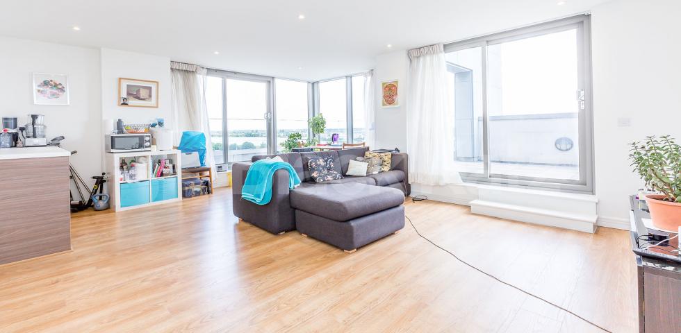 Penthouse 2 bedroom 2 bathroom with terrace Crane Heights, Waterside way, Tottenham hale