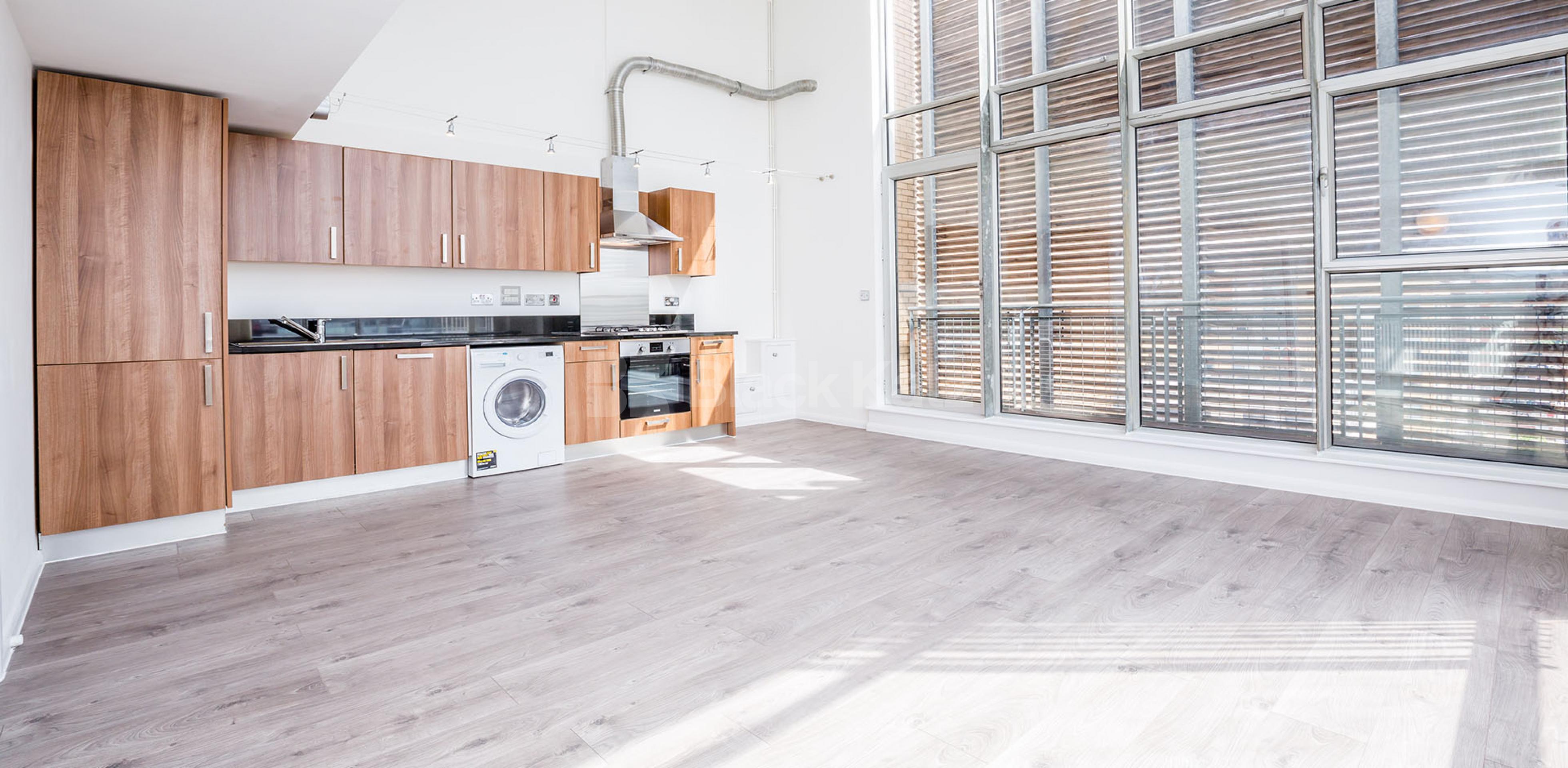 			STUNNING WAREHOUSE APARTMENT, 2 Bedroom, 1 bath, 1 reception Flat			 ABILITY PLAZA-KINGSLAND ROAD, DALSTON/HAGGERSTON E8