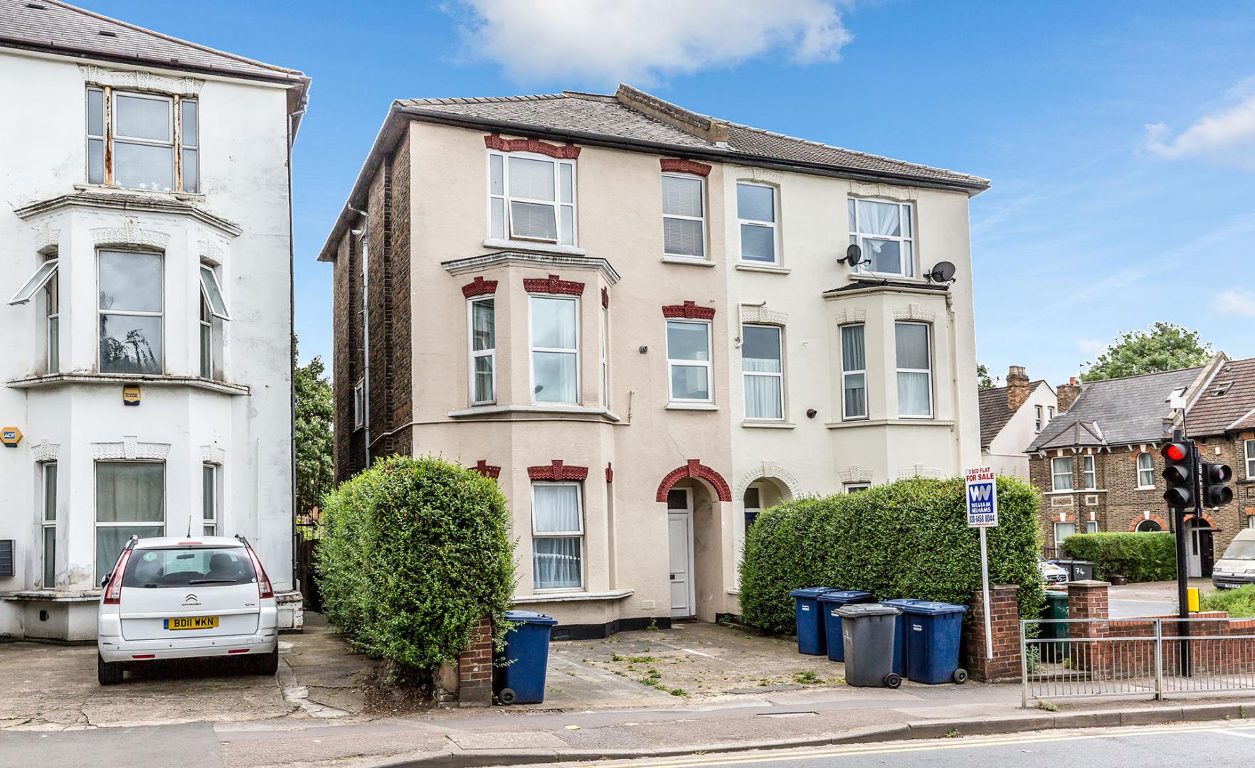 			Private Roof Terrace, 3 Bedroom, 1 bath, 1 reception Flat			 Claremont Road, CRICKLEWOOD