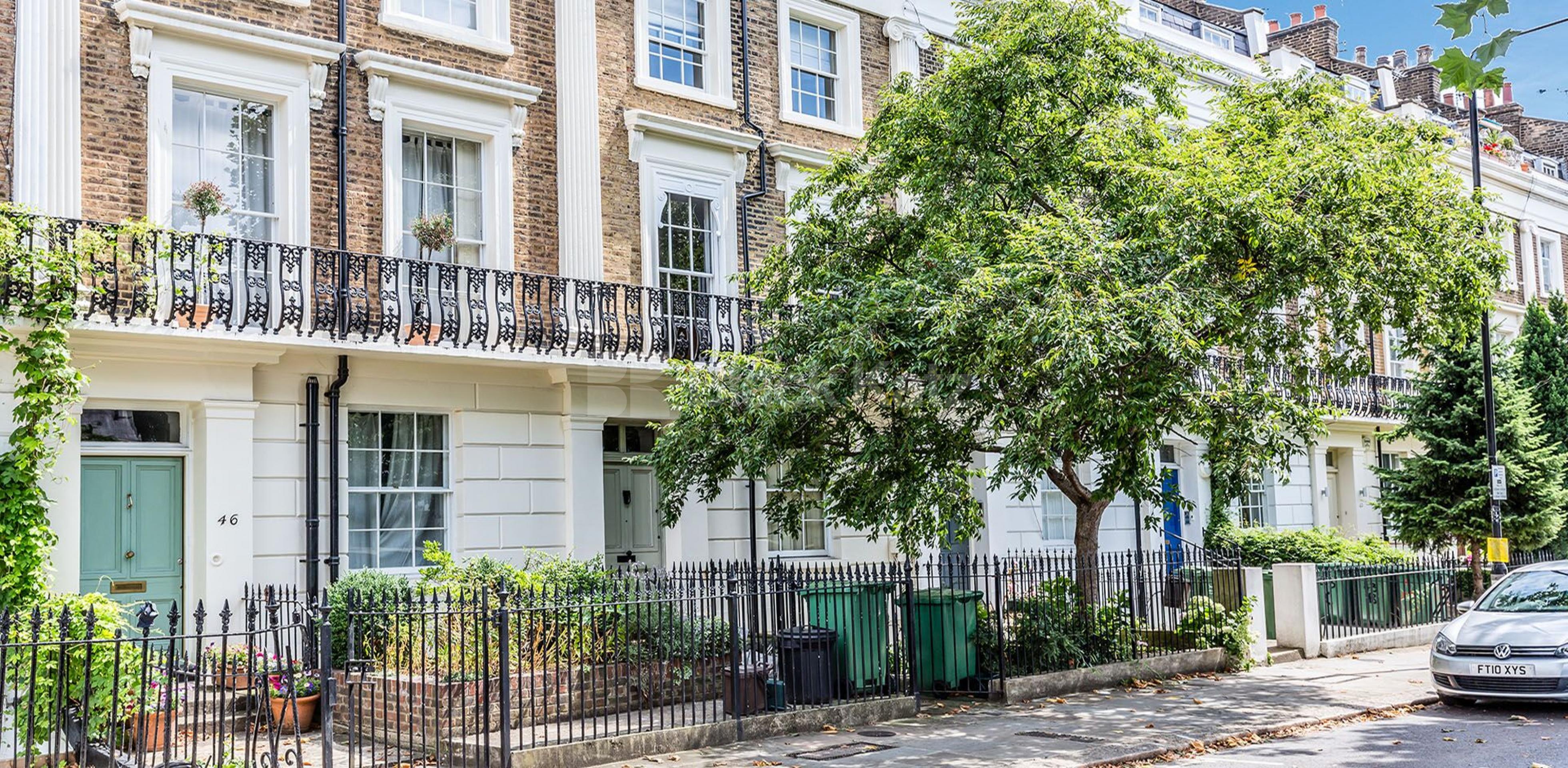 Bright and Stylish One-Bedroom Period Flat to Rent on Mornington Terrace Mornington Terrace, Camden / Regents Park  NW1