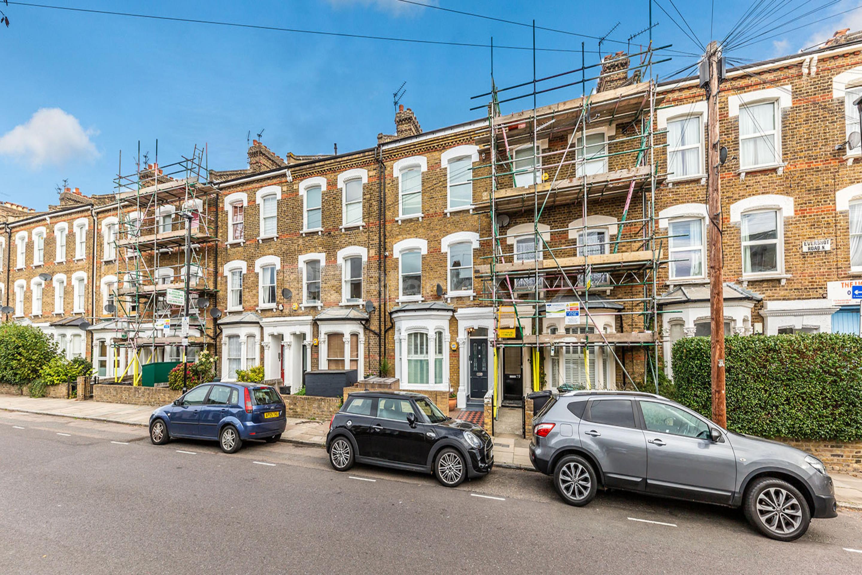 Located on a quiet road and only a short walk to Finsbury Park Station  Evershot Road, Finsbury Park N4