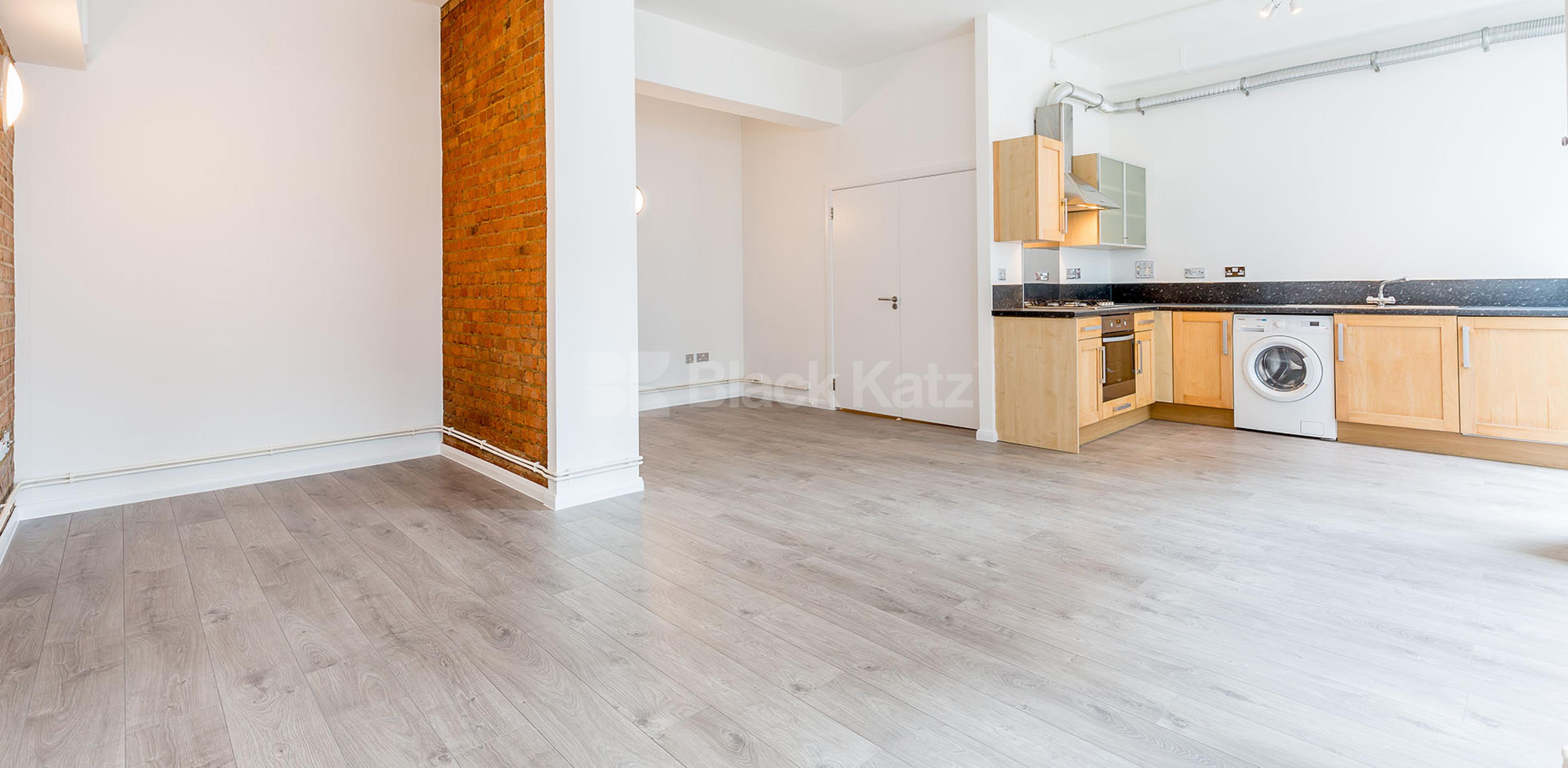 			STUNNING NEWLY REFURBISHED 1 BED WAREHOUSE APARTMENT, 1 Bedroom, 1 bath, 1 reception Flat			 ABILITY PLAZA-KINGSLAND ROAD, DALSTON-HAGGERSTON-SHOREDITCH E8
