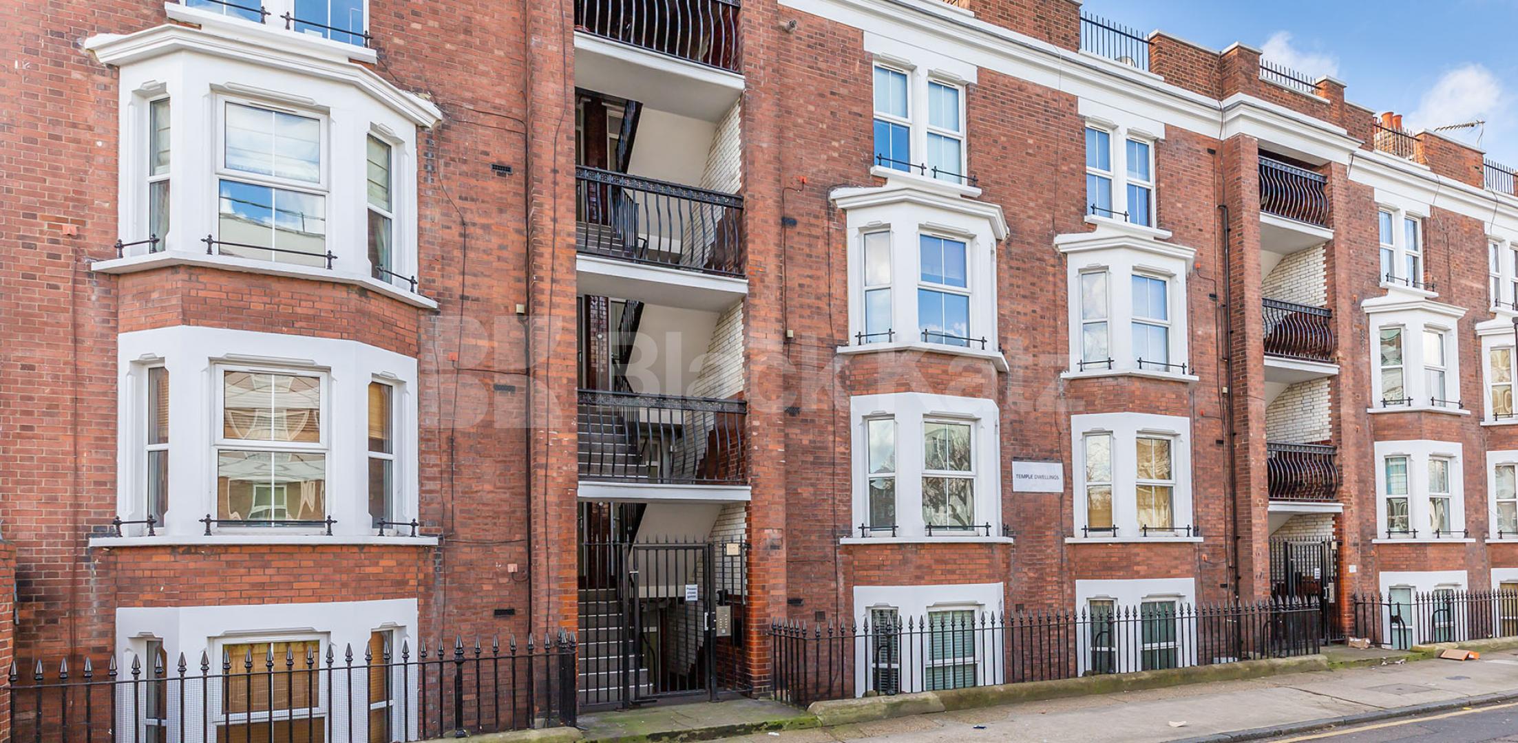 			GREAT 1 BEDROOM FLAT WITH PRIVATE PATIO GARDEN, 1 Bedroom, 1 bath, 1 reception Flat			 TEMPLE DWELLINGS-TEMPLE STREET, BETHNAL GREEN-HACKNEY-LONDON FIELDS