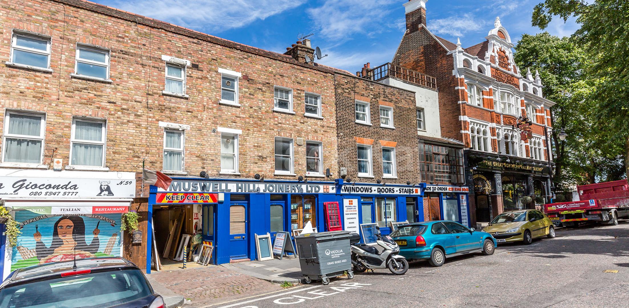 			Superb 4 Double Bedroom House with a roof terrace, 4 Bedroom, 1 bath, 1 reception Flat			 High Street Hornsey, CROUCH END N8