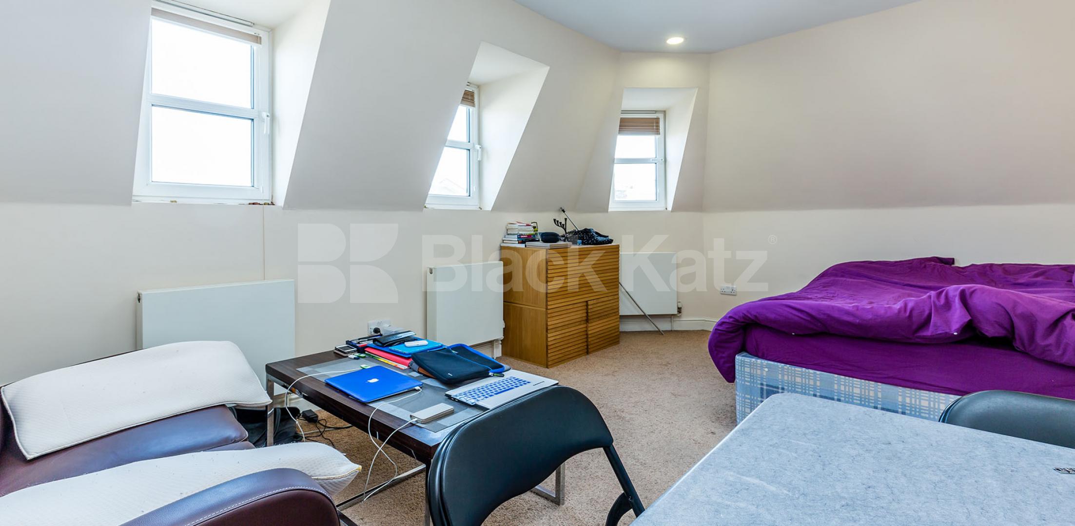 			SPACIOUS STUDIO WITH ROOF TERRACE, Studio Apartment, 1 bath, 1 reception Flat			 Chapel Market, ANGEL-ISLINGTON