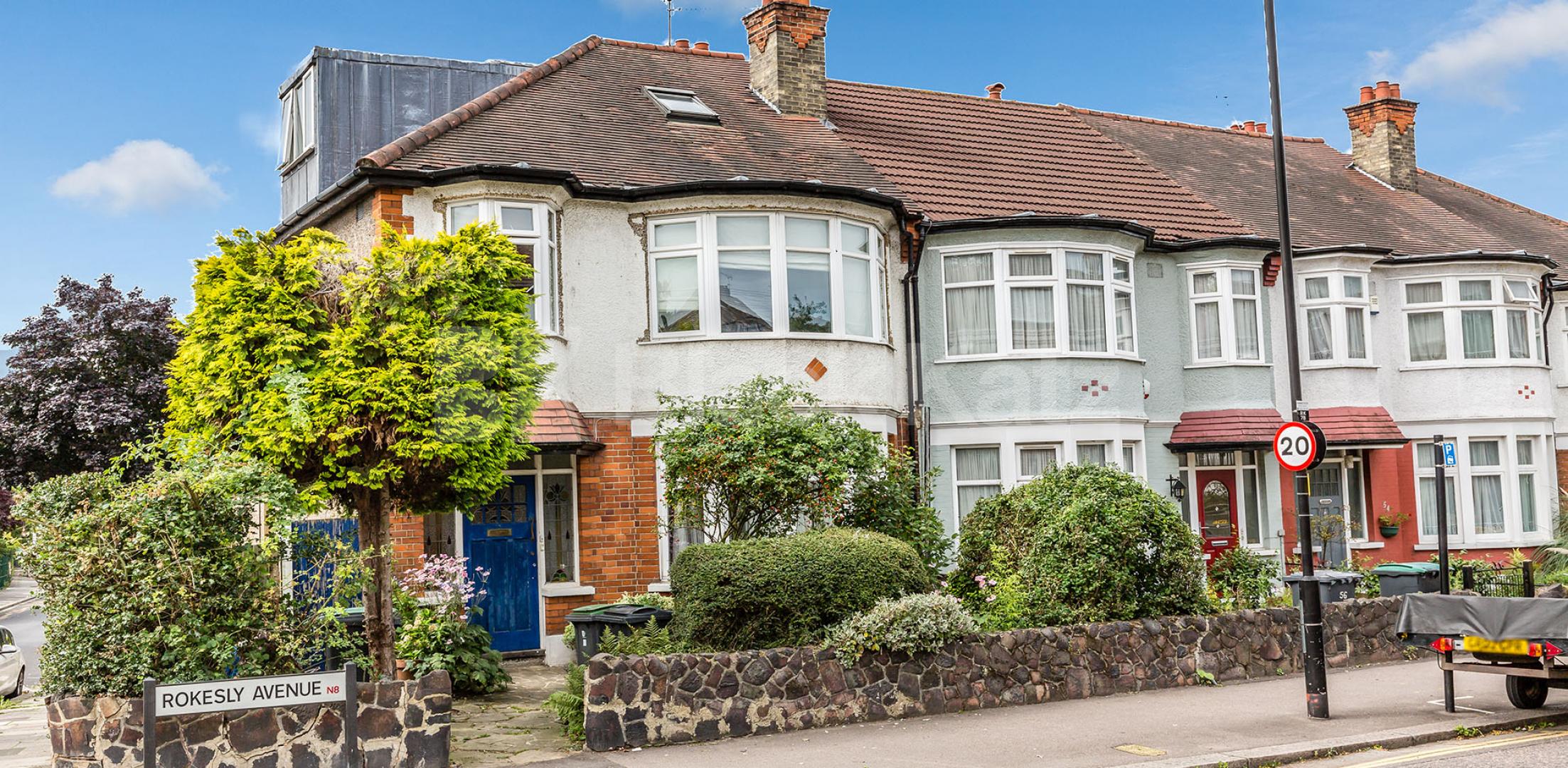 			1 Bedroom, 1 bath, 1 reception Ground Floor Flat			 Rokesly Avenue, Crouch End , Crouch End