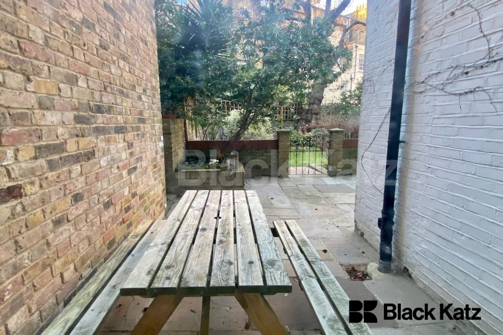 Split level four bedroom garden flat in the heart of Pimlico Lupus Street, Pimlico