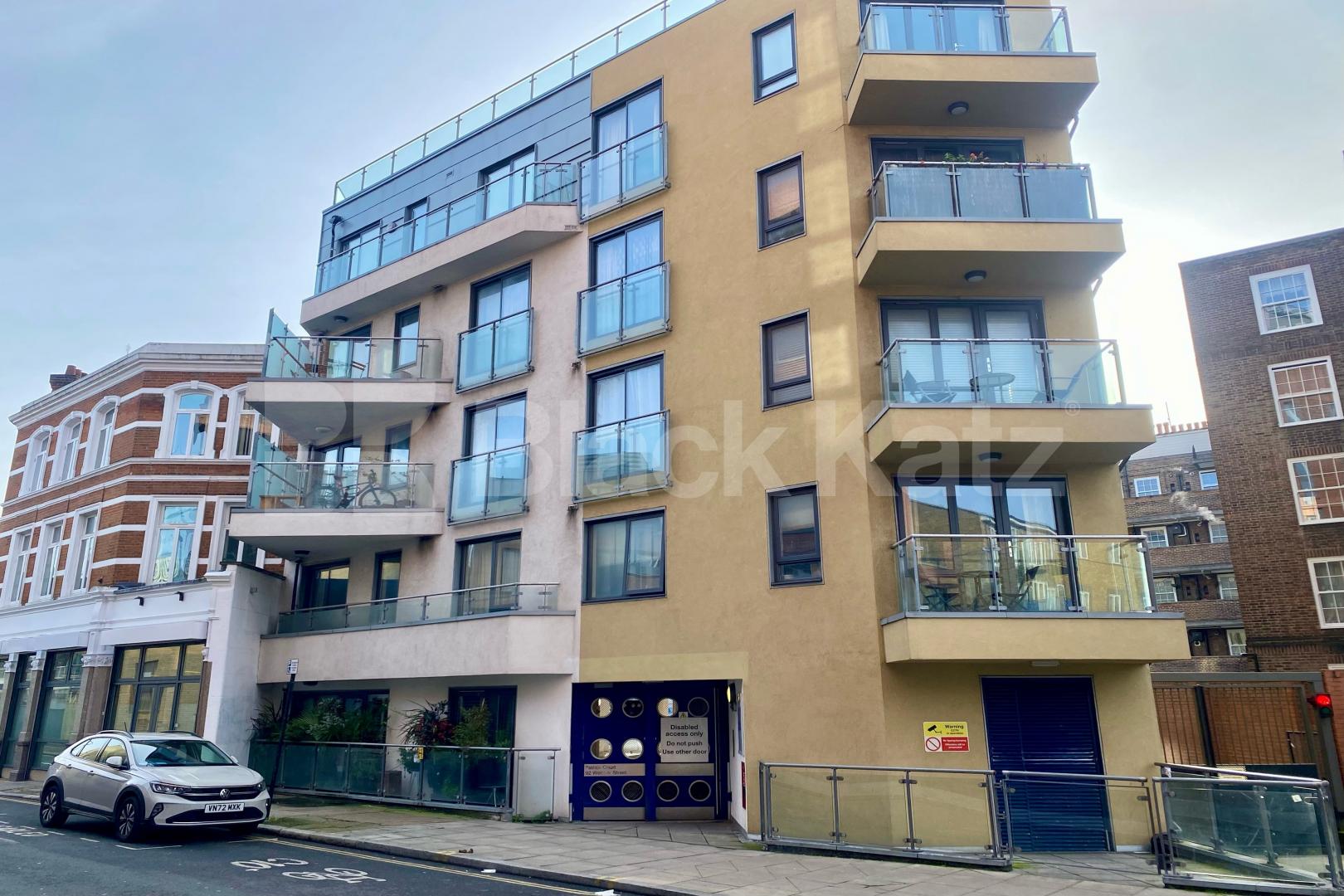 Spacious two bedroom apartment on the second floor of a secure development Patrick Court, Webber Street, Southwark