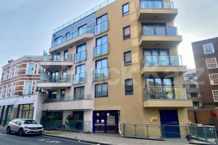 Spacious two bedroom apartment on the second floor of a secure development Patrick Court, Webber Street, Southwark