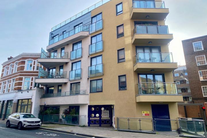 Spacious two bedroom apartment on the second floor of a secure development Patrick Court, Webber Street, Southwark