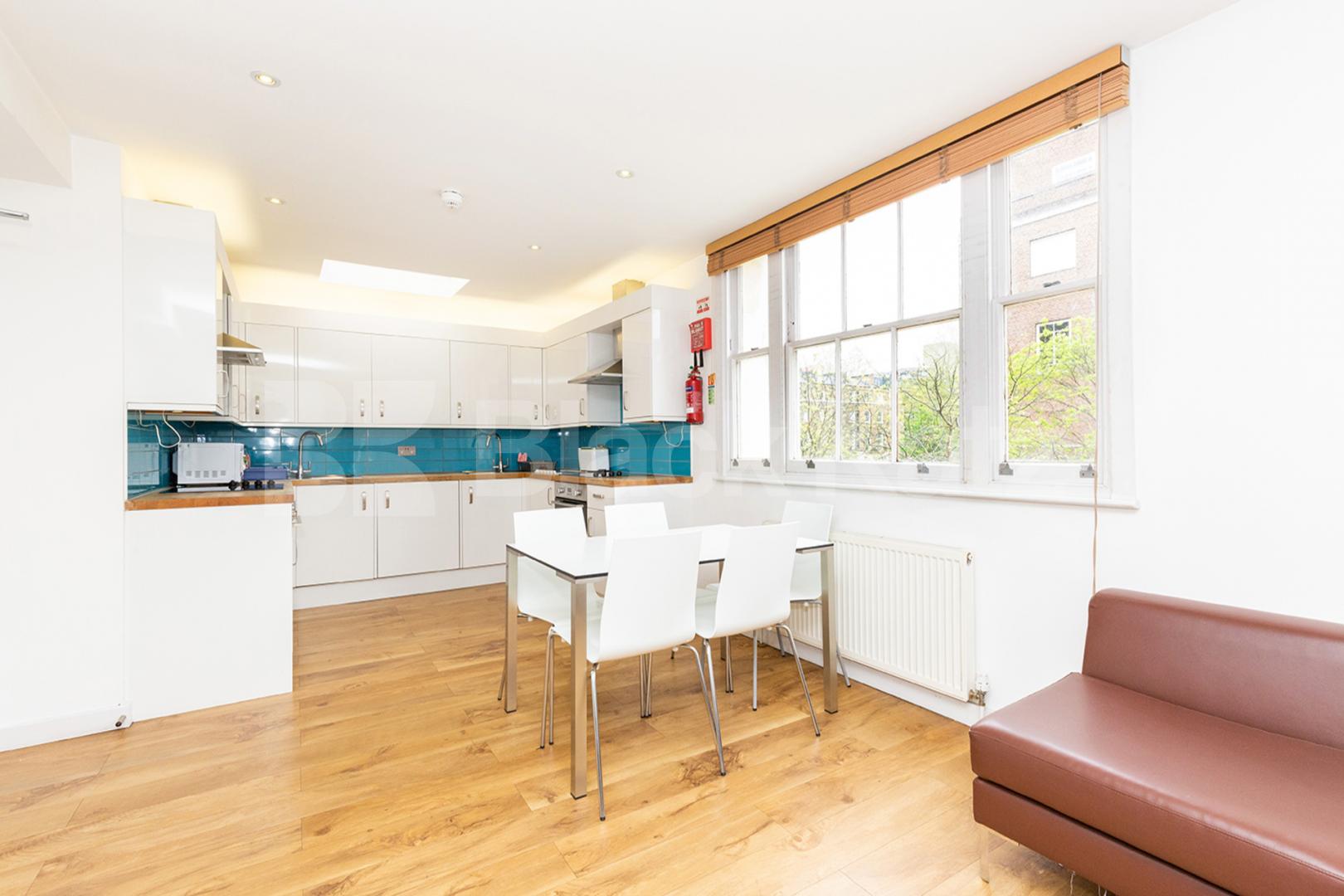 			4 Bedroom, 1 bath, 1 reception Apartment			 BYNG PLACE WC1E, RUSSELL SQUARE - EUSTON - FITZROVIA 