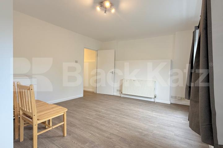 Newly refurbished Studio with a separate kitchen and a modern tiled batrhoom Mare Street , Hackney