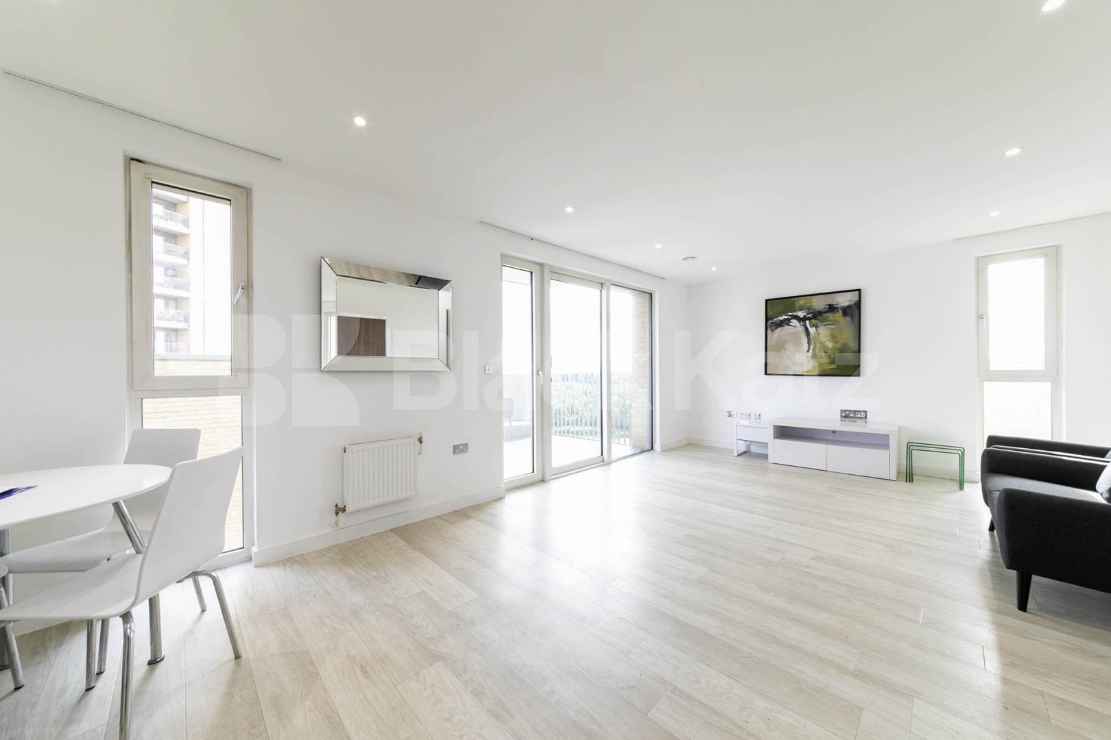 This is an exquisitely finished, two bedroom, two bathroom property situated in a highly desirable new-build Moorhen drive, London, NW9,  London