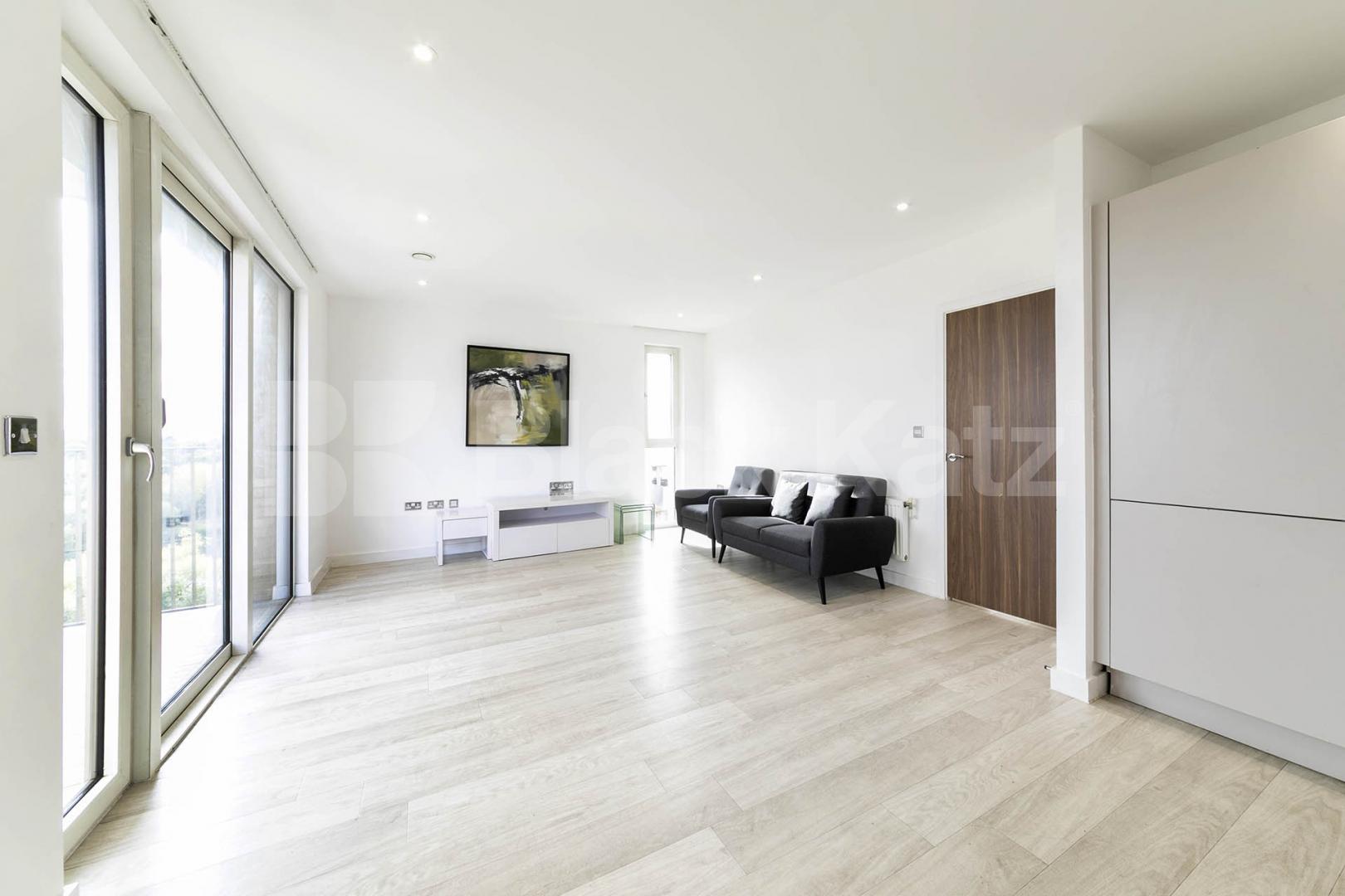 This is an exquisitely finished, two bedroom, two bathroom property situated in a highly desirable new-build Moorhen drive, London, NW9,  London