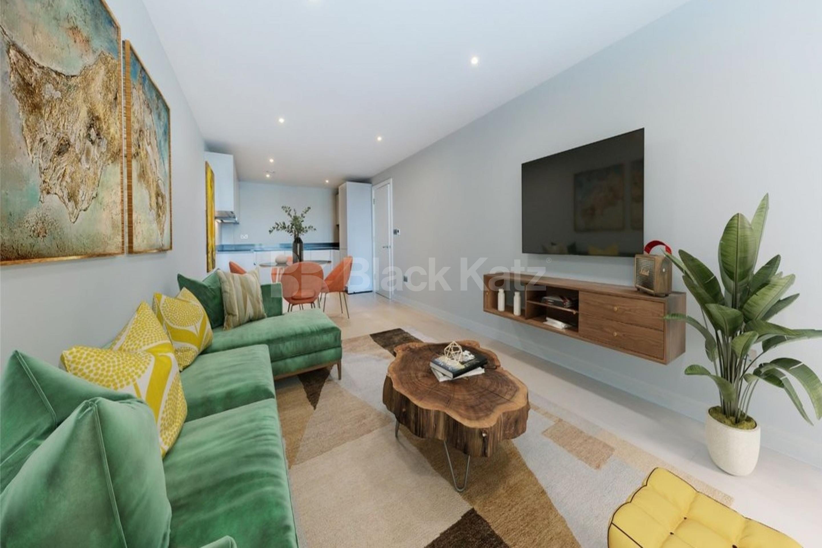 Huge luxury one bed within a private development and access to a private terrace Tottenham Lane, Crouch End N8