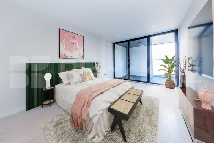 Huge luxury one bed within a private development and access to a private terrace Tottenham Lane, Crouch End