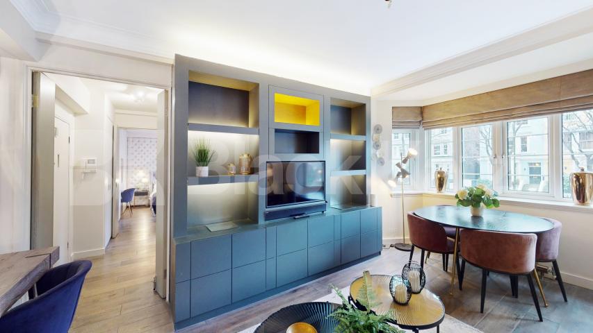 We are proud to present this stunning one bedroom apartment in a luxury Kensington mansion block that is inclusive of heating and hot water bills Pembroke Road, London, W8,  London