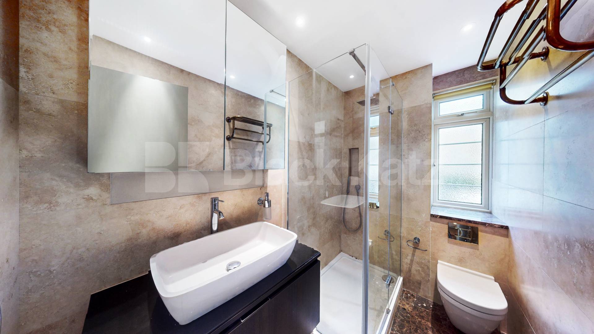 We are proud to present this stunning one bedroom apartment in a luxury Kensington mansion block that is inclusive of heating and hot water bills Pembroke Road, London, W8,  London