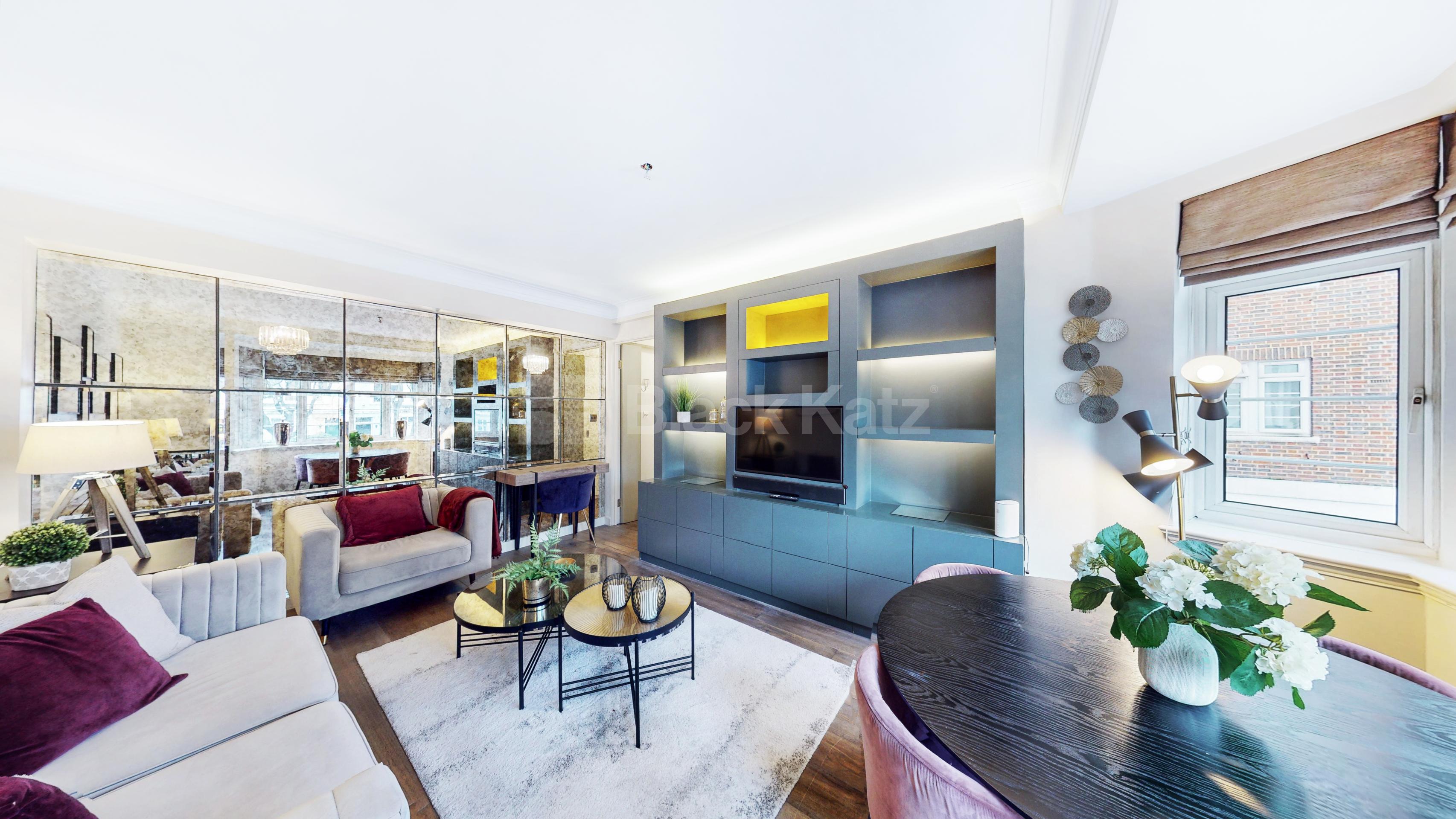 We are proud to present this stunning one bedroom apartment in a luxury Kensington mansion block that is inclusive of heating and hot water bills Pembroke Road, London, W8,  London W8