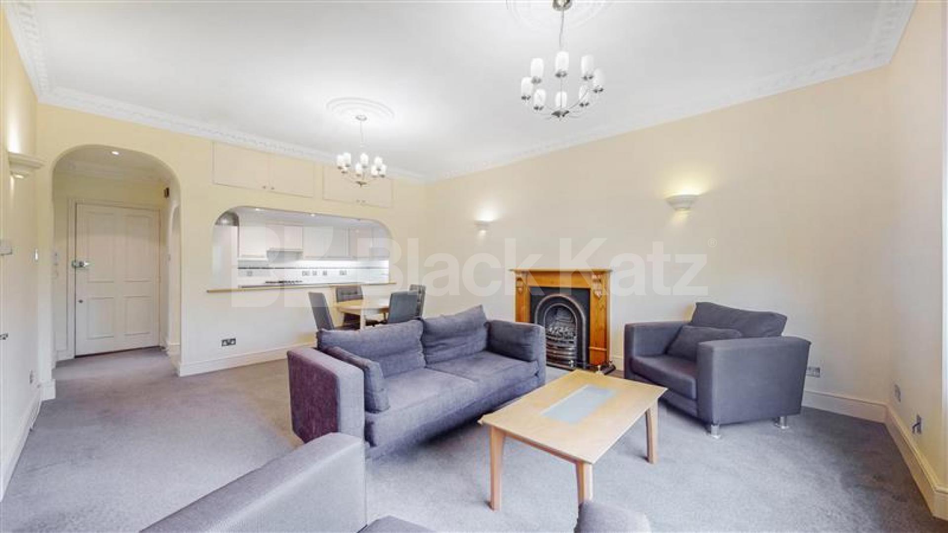 Spacious two double bedroom with high ceilings set in period conversion Belsize Park Gardens, Belsize Park