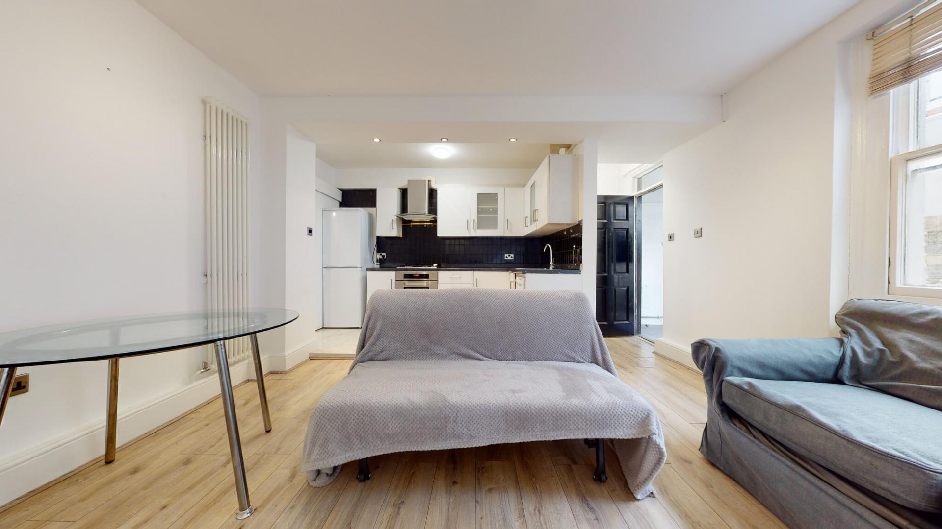 			1 Bedroom, 1 bath, 1 reception Flat			 Belsize Road, South Hampstead