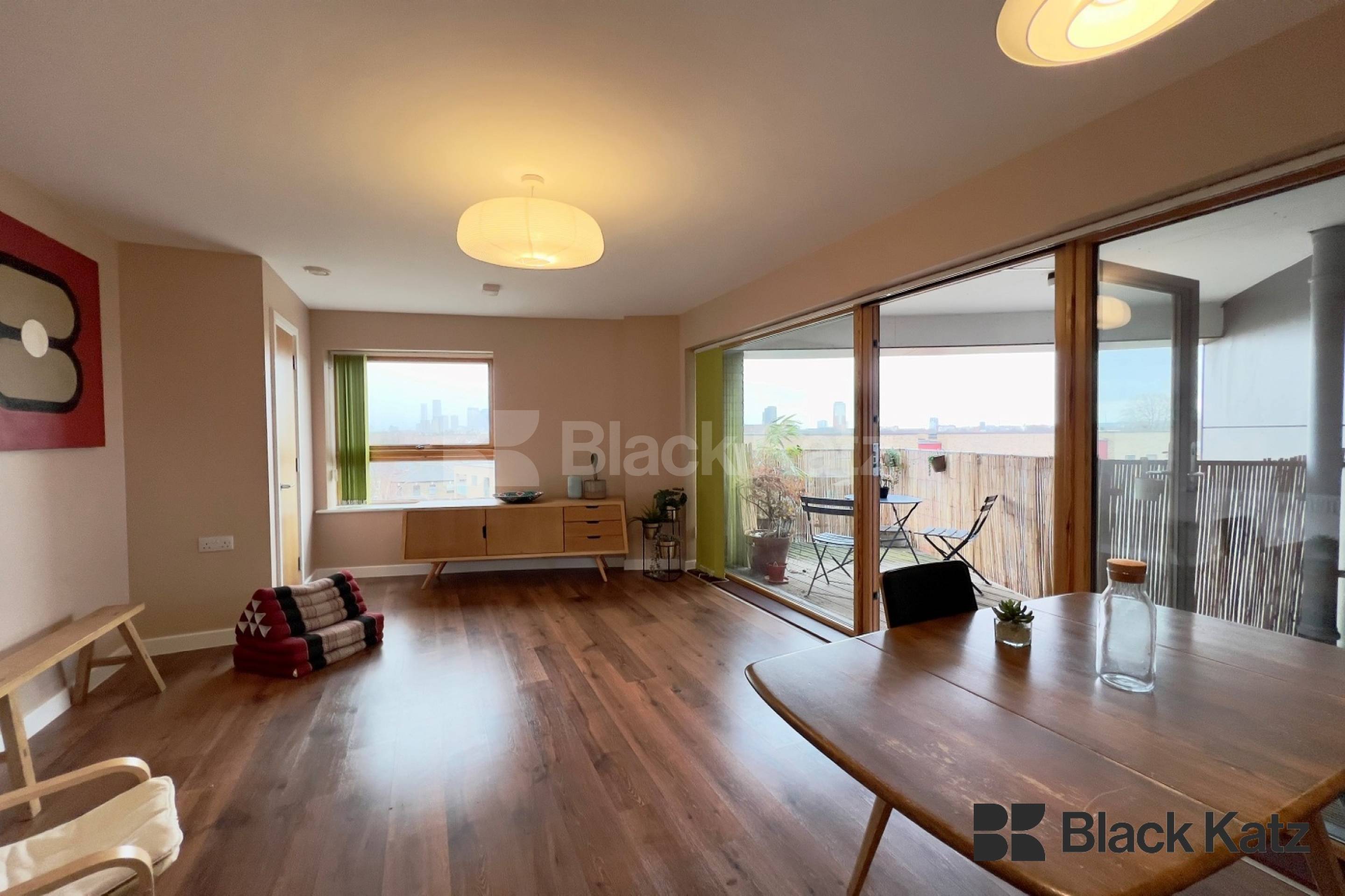 Flooded with natural light with private balcony & gorgeous views  Avonley Road , New Cross Gate / Peckham  SE14