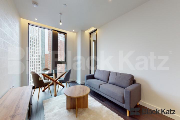 Outstanding one bedroom apartment crafted by Versace Home Damac Tower, Bondway, Nine Elms