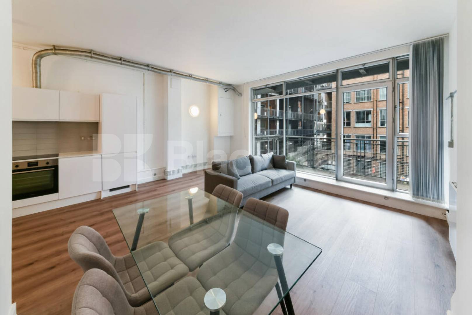 Stylish Loft Style Apartment with Balcony in a Modern Private Development Ability Plaza - Kingsland Road, Dalston