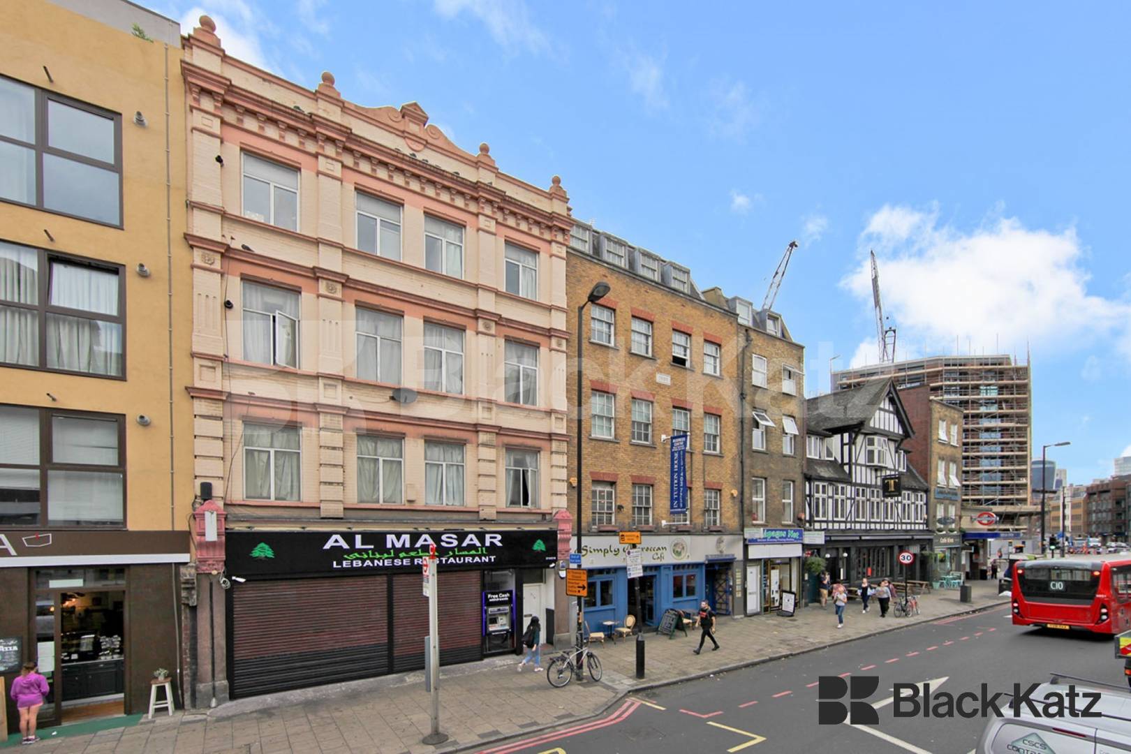 Superbly Located period conversion with roof terrace Borough High Street, Borough