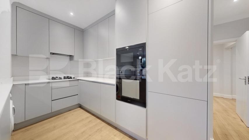 A beautifully presented and recently renovated two-bedroom, one-bathroom garden flat, ideally located on the ground floor of a residential property on the popular Deerhurst Road, NW2.The property boasts a spacious modern open-plan lounge and kitchen  Deerhurst Road, London, NW2,  London