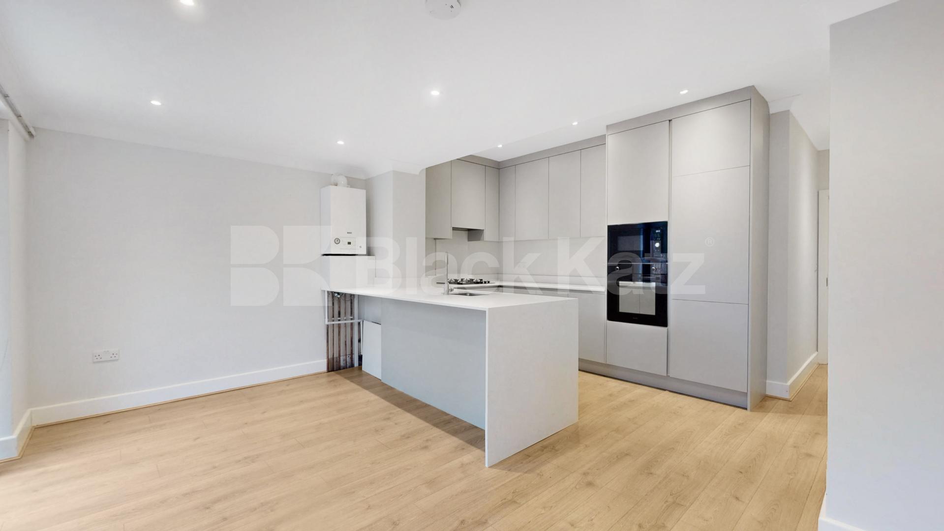 A beautifully presented and recently renovated two-bedroom, one-bathroom garden flat, ideally located on the ground floor of a residential property on the popular Deerhurst Road, NW2.The property boasts a spacious modern open-plan lounge and kitchen  Deerhurst Road, London, NW2,  London