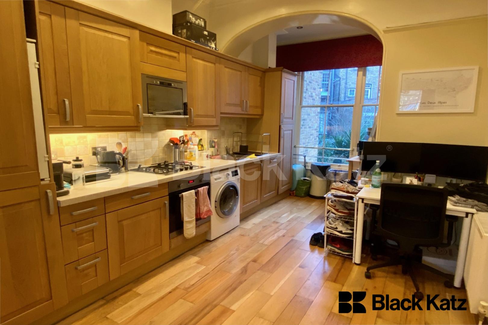 Split level four bedroom garden flat in the heart of Pimlico Lupus Street, Pimlico