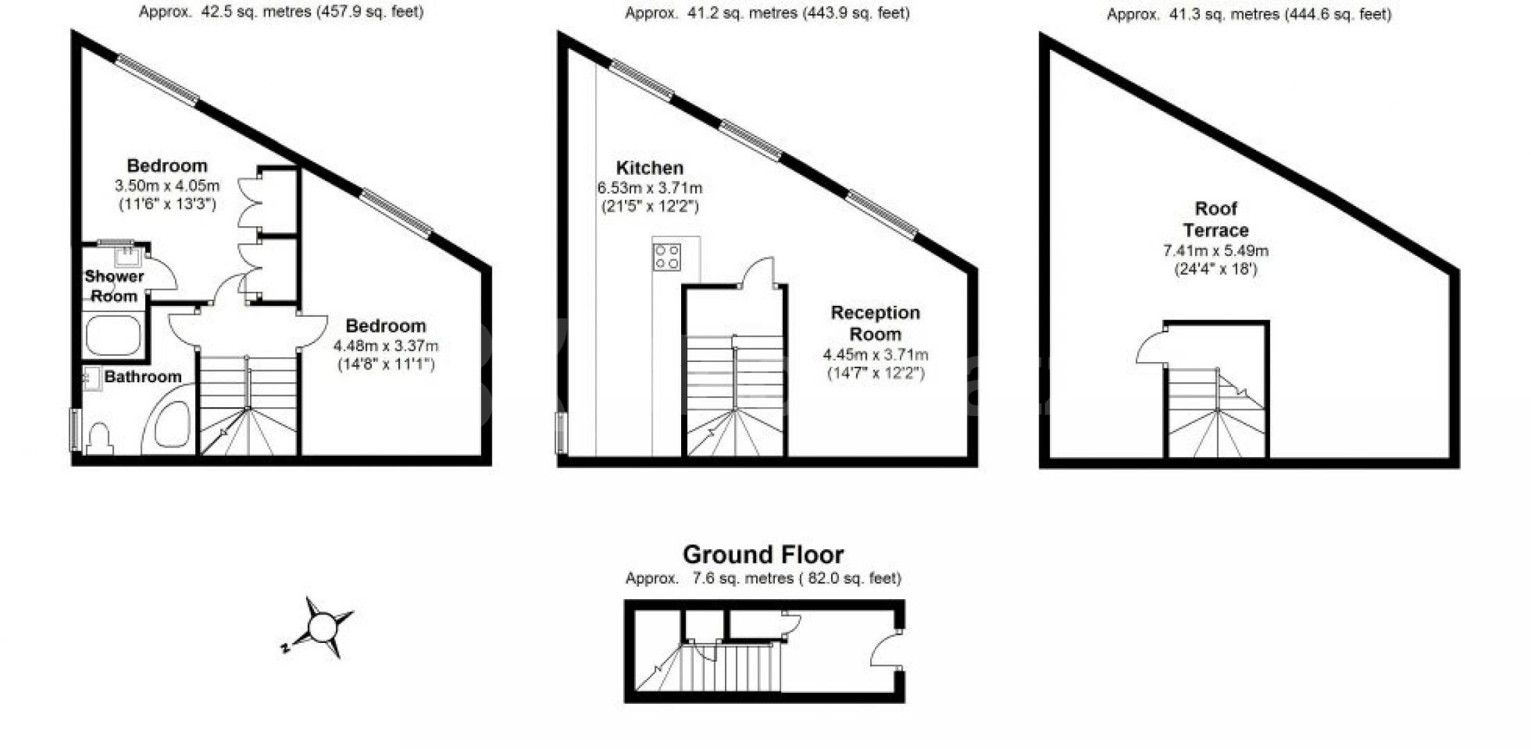 			UNDER OFFER , 2 Bedroom, 1 bath, 1 reception Maisonette			 Doyce Street , London Bridge / Borough