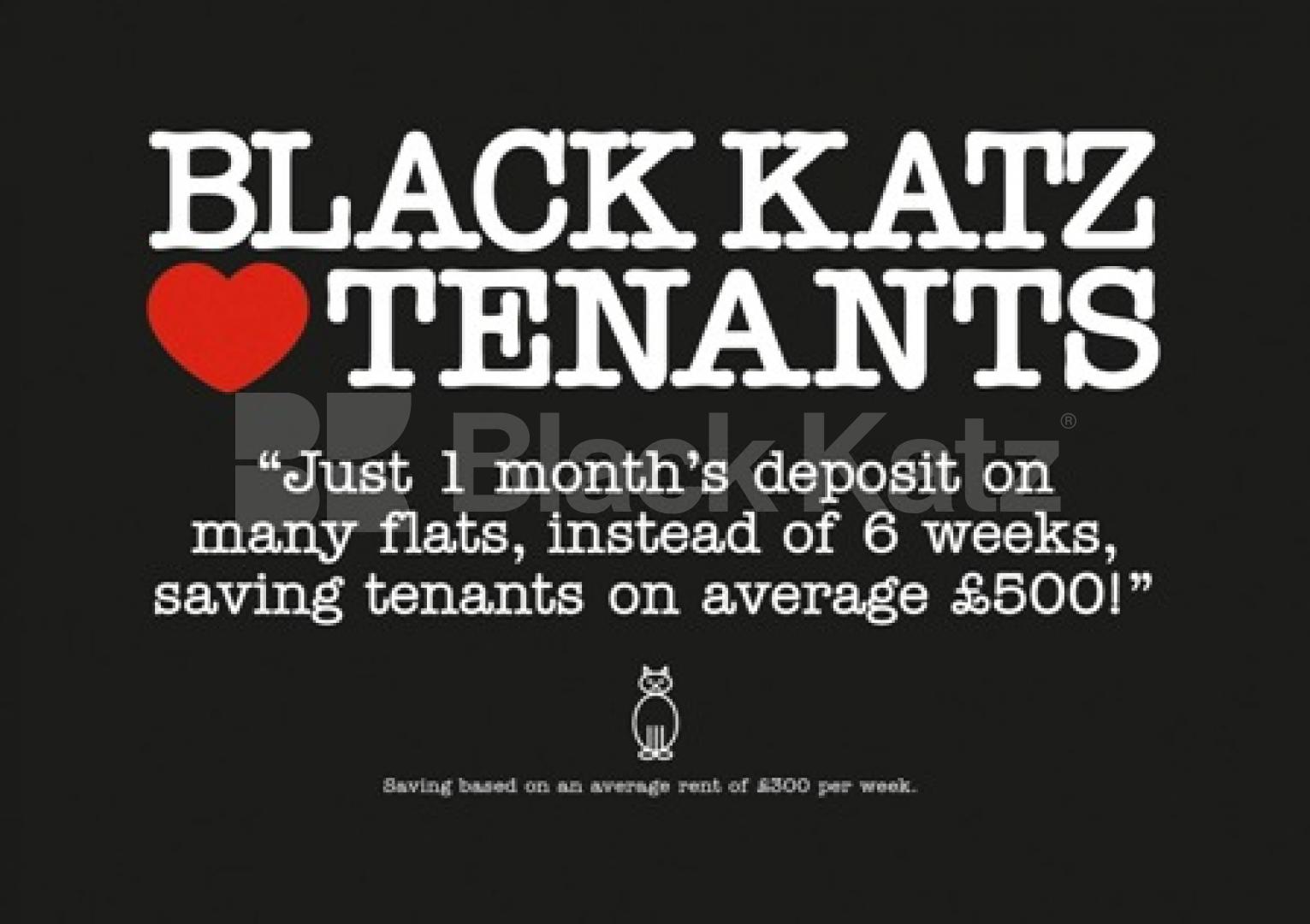 			Only 1 calender months deposit instead of 6 weeks, saving £642!, 2 Bedroom, 1 bath, 1 reception Flat			 Chapel Market, ANGEL