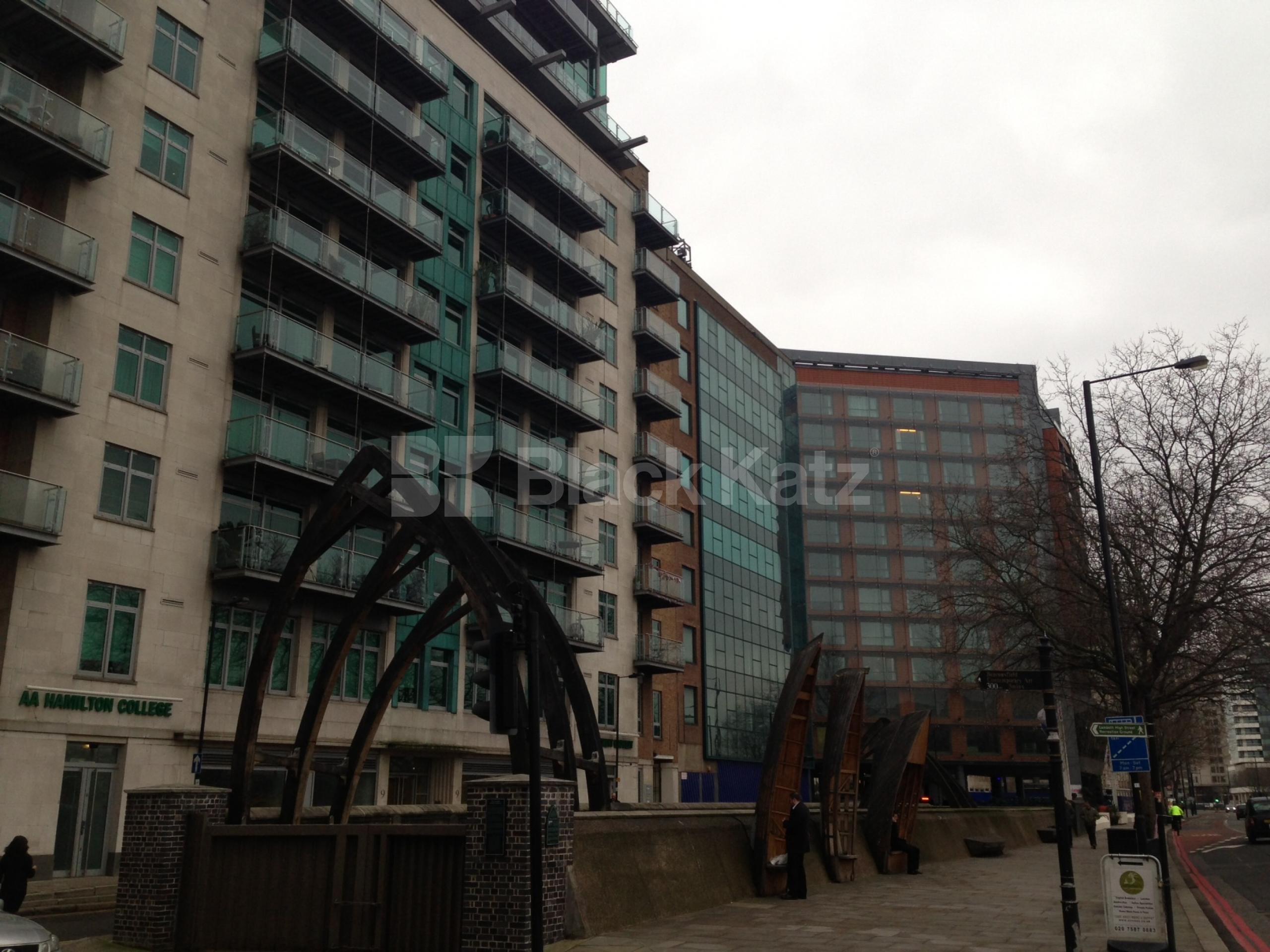 			LET, 2 Bedroom, 1 bath, 1 reception Apartment			 Albert Embankment, Albert Embankment SE1