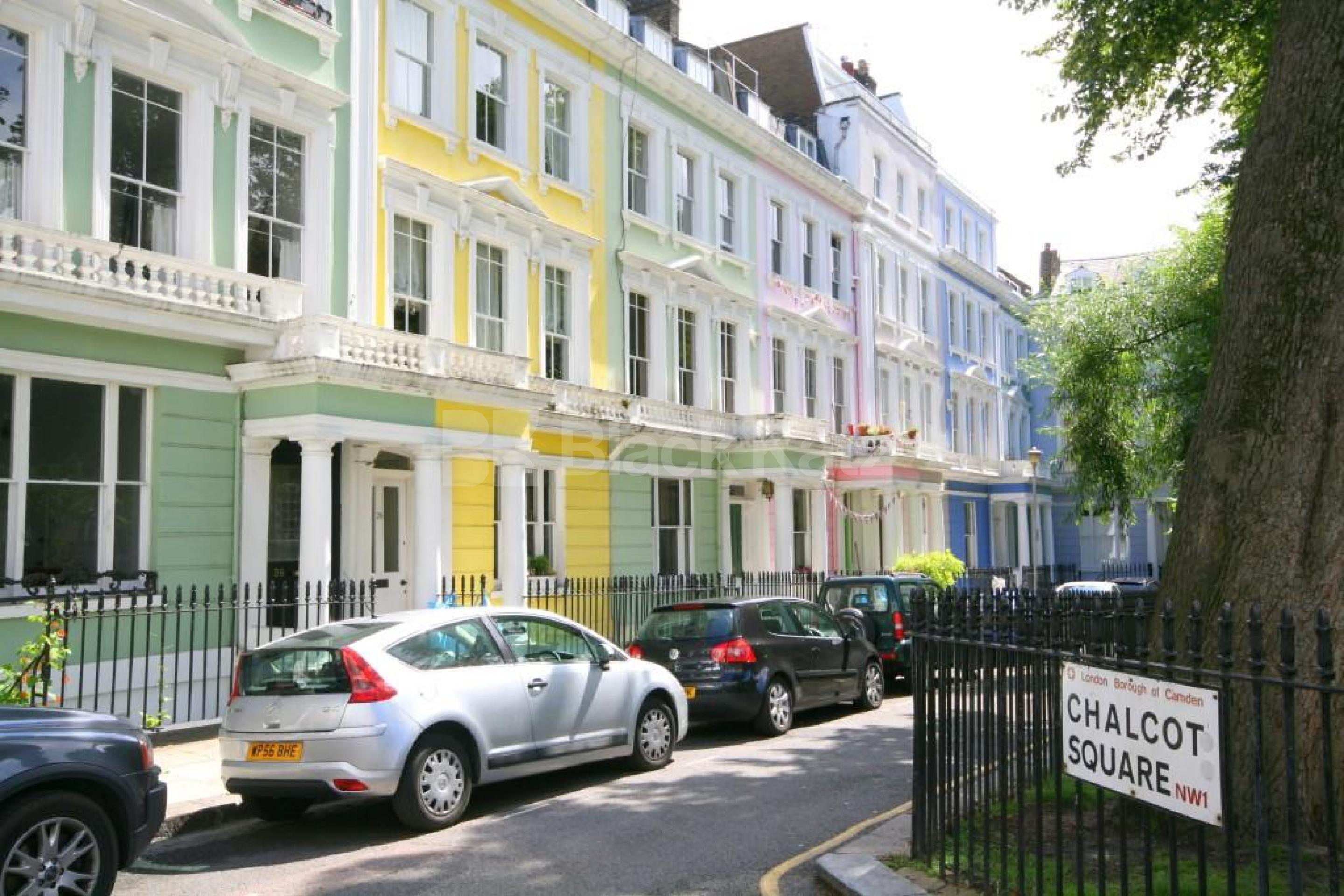 Spacious flat set within the heart of Primrose Hill Chalcot Square, Primrose Hill NW1
