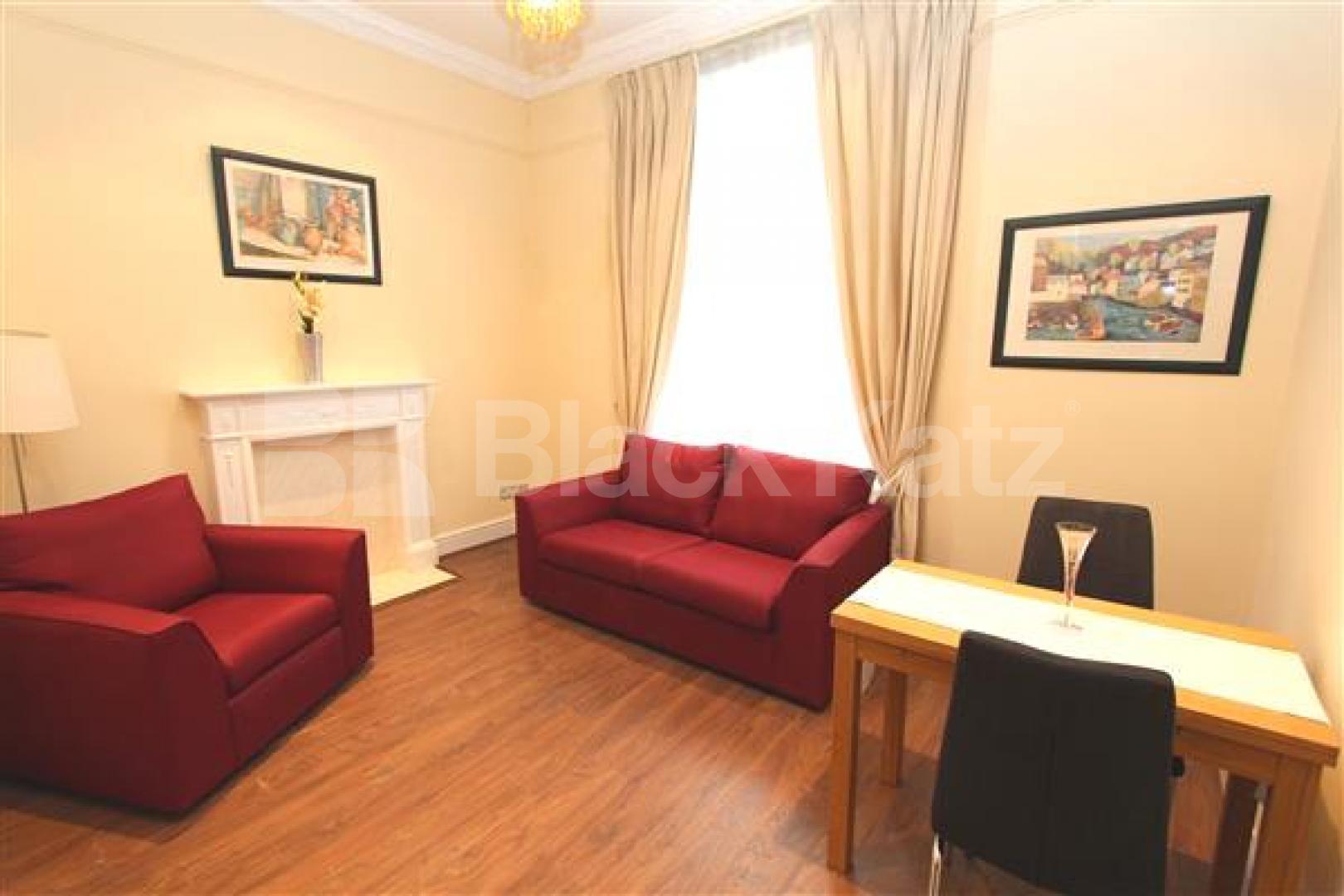 			NEW INSTRUCTION!, 1 Bedroom, 1 bath, 1 reception Flat			 Devonshire Terrace, HYDE PARK