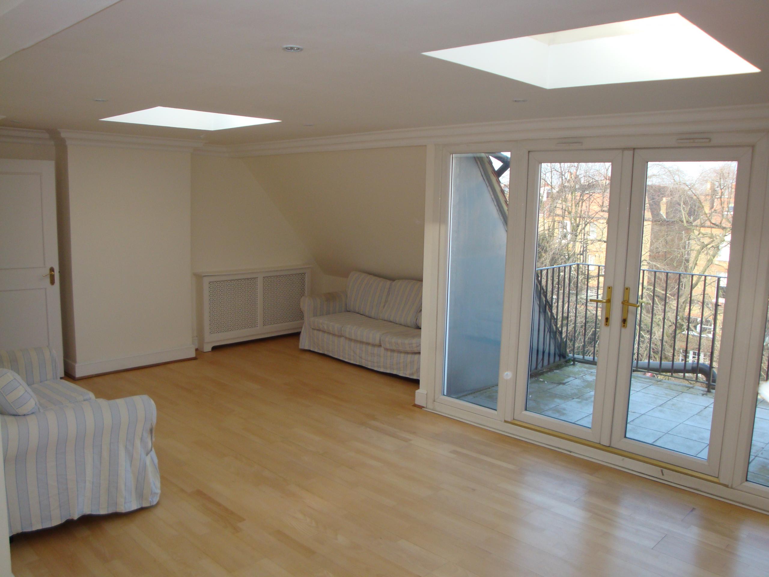 			3 Bedroom, 1 bath, 1 reception Flat			 Canfield Gardens, WEST HAMPSTEAD NW6