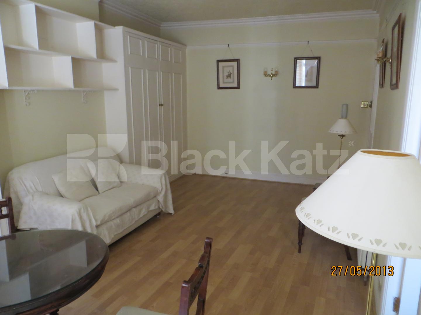 			NEW INSTRUCTION , Studio Apartment, 1 bath, 1 reception Studio			 Emperor's Gate, Gloucester Road