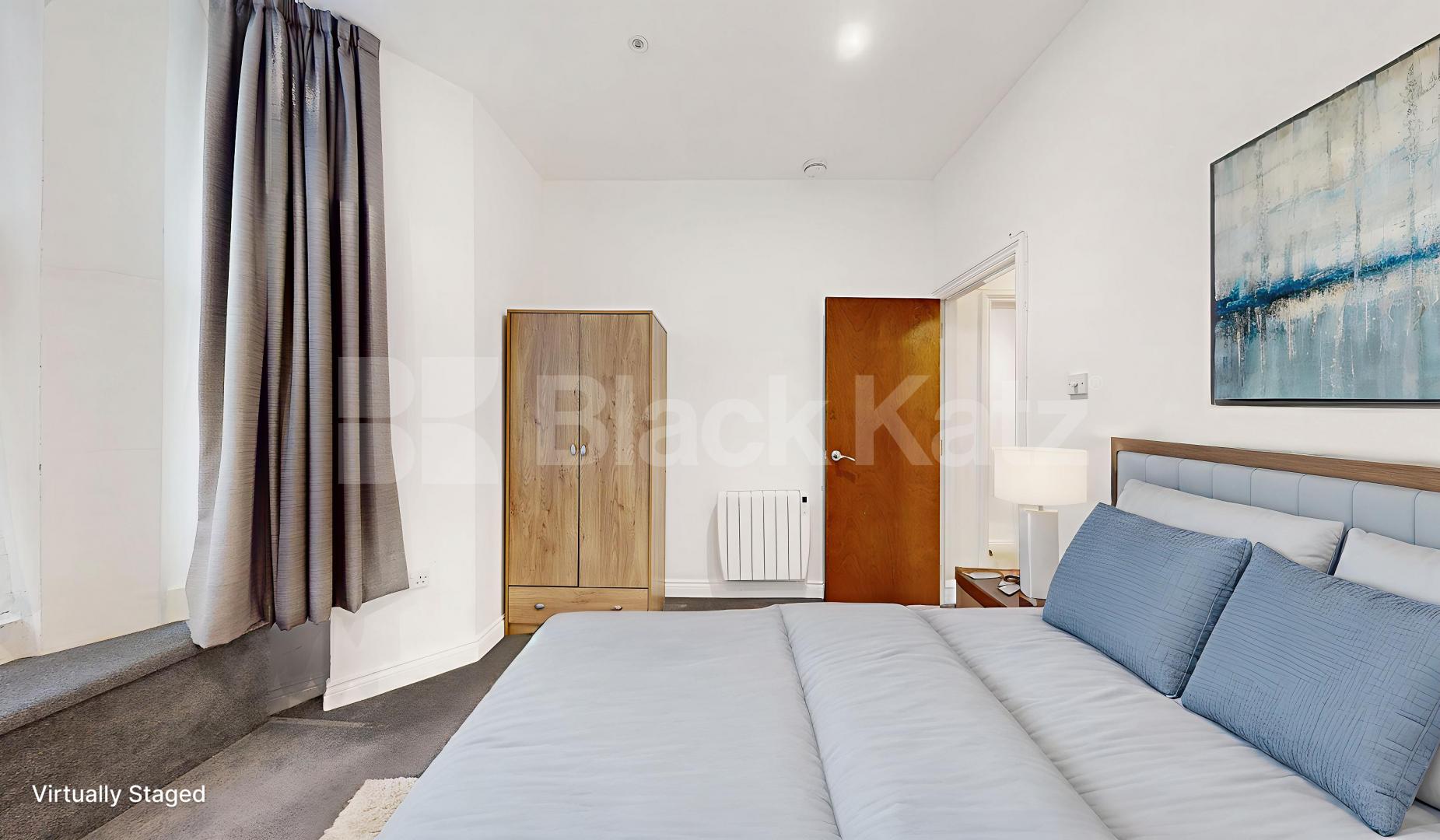 A well-presented two-bedroom, one-bathroom flat located on Mill Lane in the popular West Hampstead area, NW6 Mill Lane, West Hampstead, NW6 (Water bill included),  London