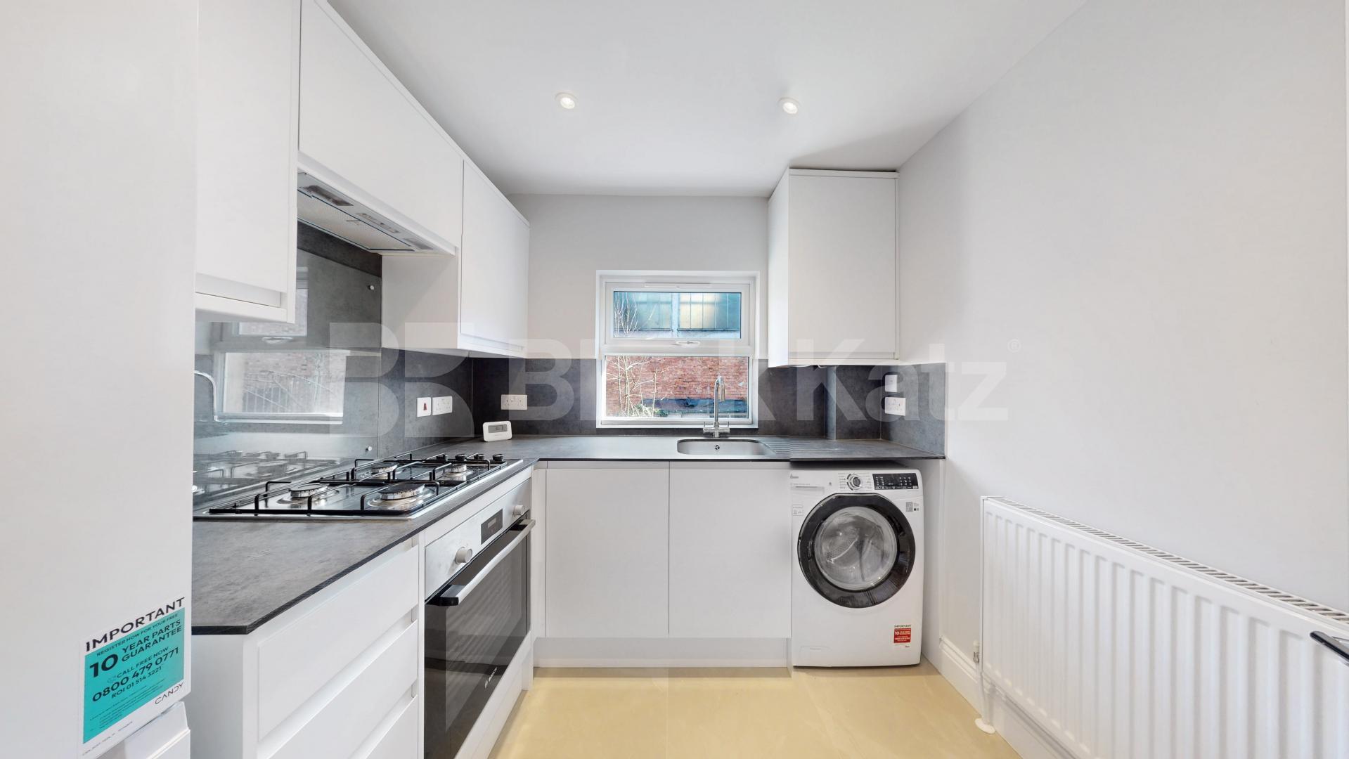 Set on the sought-after Wells Road in the heart of Shepherd's Bush, this recently renovated one-bedroom flat offers stylish living within an attractive period conversion.The property features a bright and spacious separate reception room, ideal for b Wells Road, London, W12,  London