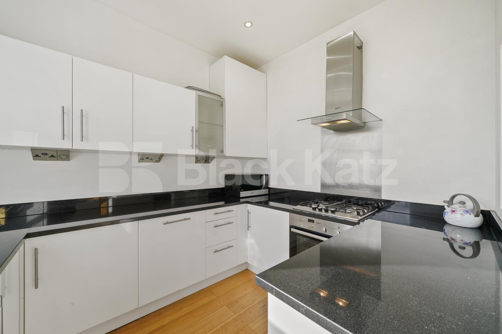 A spacious and well-presented two-bedroom, two-bathroom furnished apartment situated on the first floor of a well-maintained period building on the sought-after Priory Terrace, NW6.The property offers two generous double bedrooms, including a princip Priory Terrace, London, NW6,  London