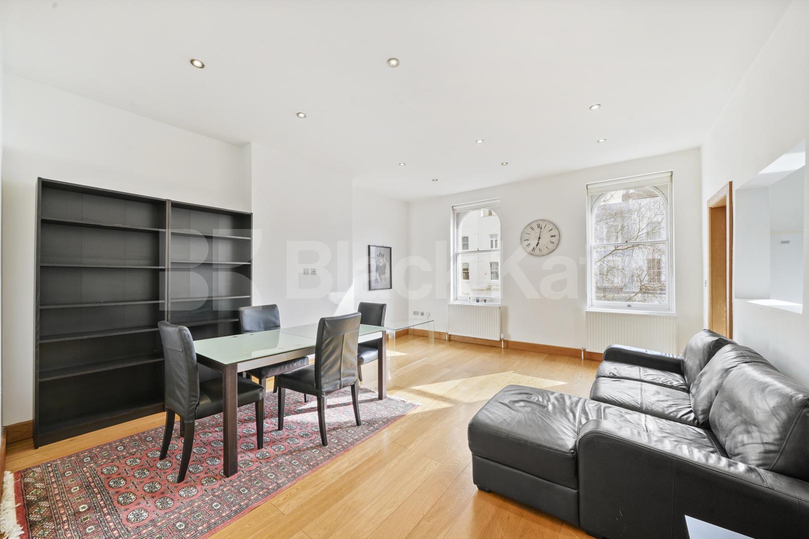 A spacious and well-presented two-bedroom, two-bathroom furnished apartment situated on the first floor of a well-maintained period building on the sought-after Priory Terrace, NW6.The property offers two generous double bedrooms, including a princip Priory Terrace, London, NW6,  London