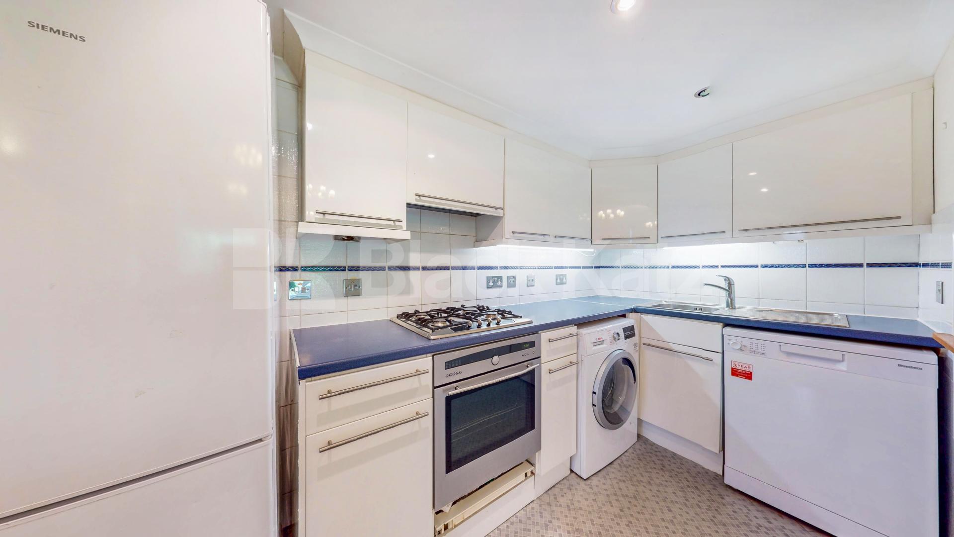 A well-presented two-bedroom lower ground floor apartment set within a charming period building on the sought-after Goldhurst Terrace Goldhurst Terrace, London, NW6,  London