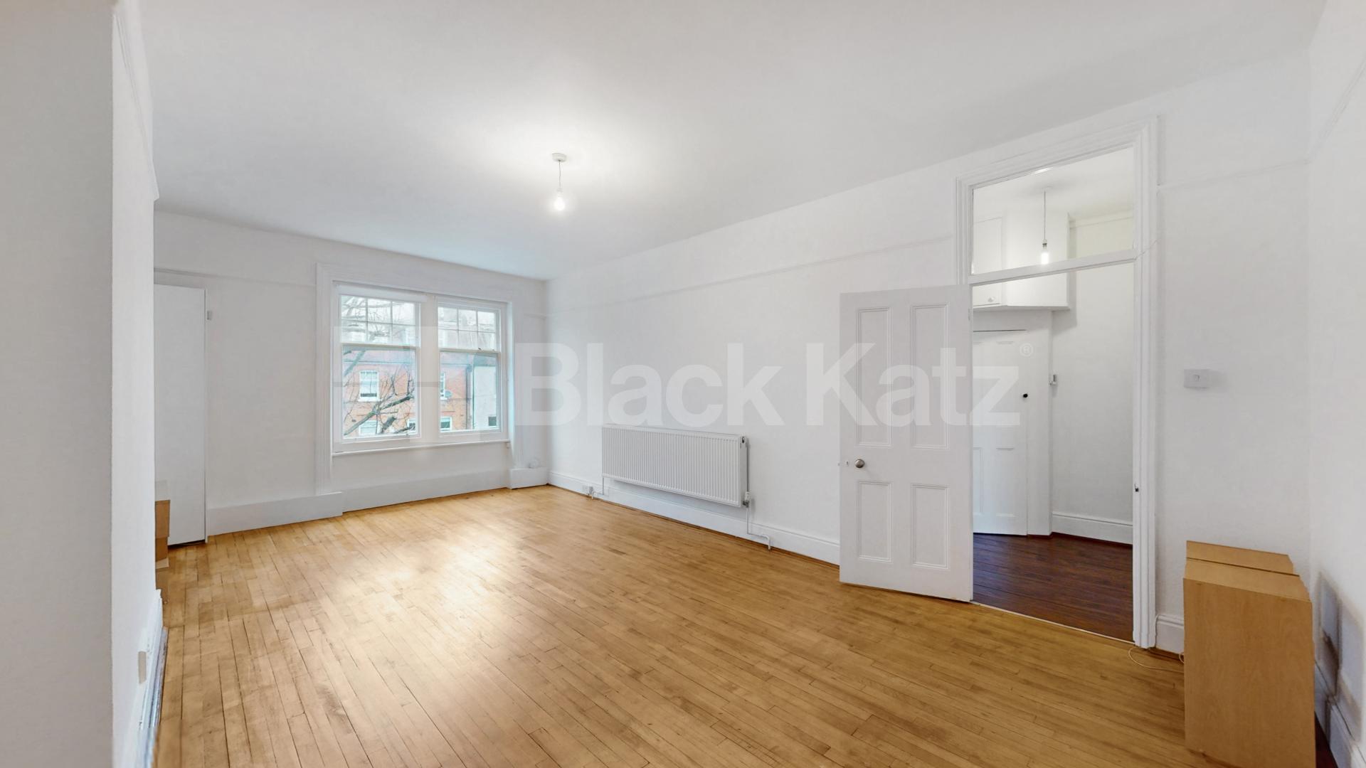 A spacious and well-proportioned one-bedroom apartment set within a well-maintained building on the sought-after Greencroft Gardens, NW6.This impressive property offers an exceptionally large reception room, perfect for both entertaining and comforta Greencroft Gardens, London, NW6,  London