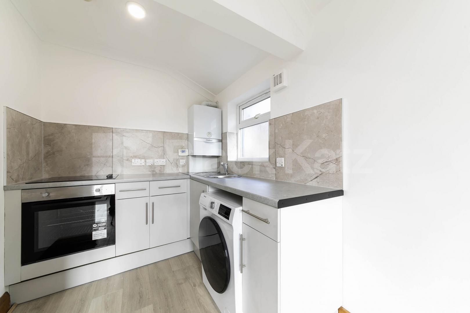 A beautifully renovated one-bedroom apartment situated in a convenient location within easy walking distance of Willesden Green Station Willesden Lane, London, NW2,  London