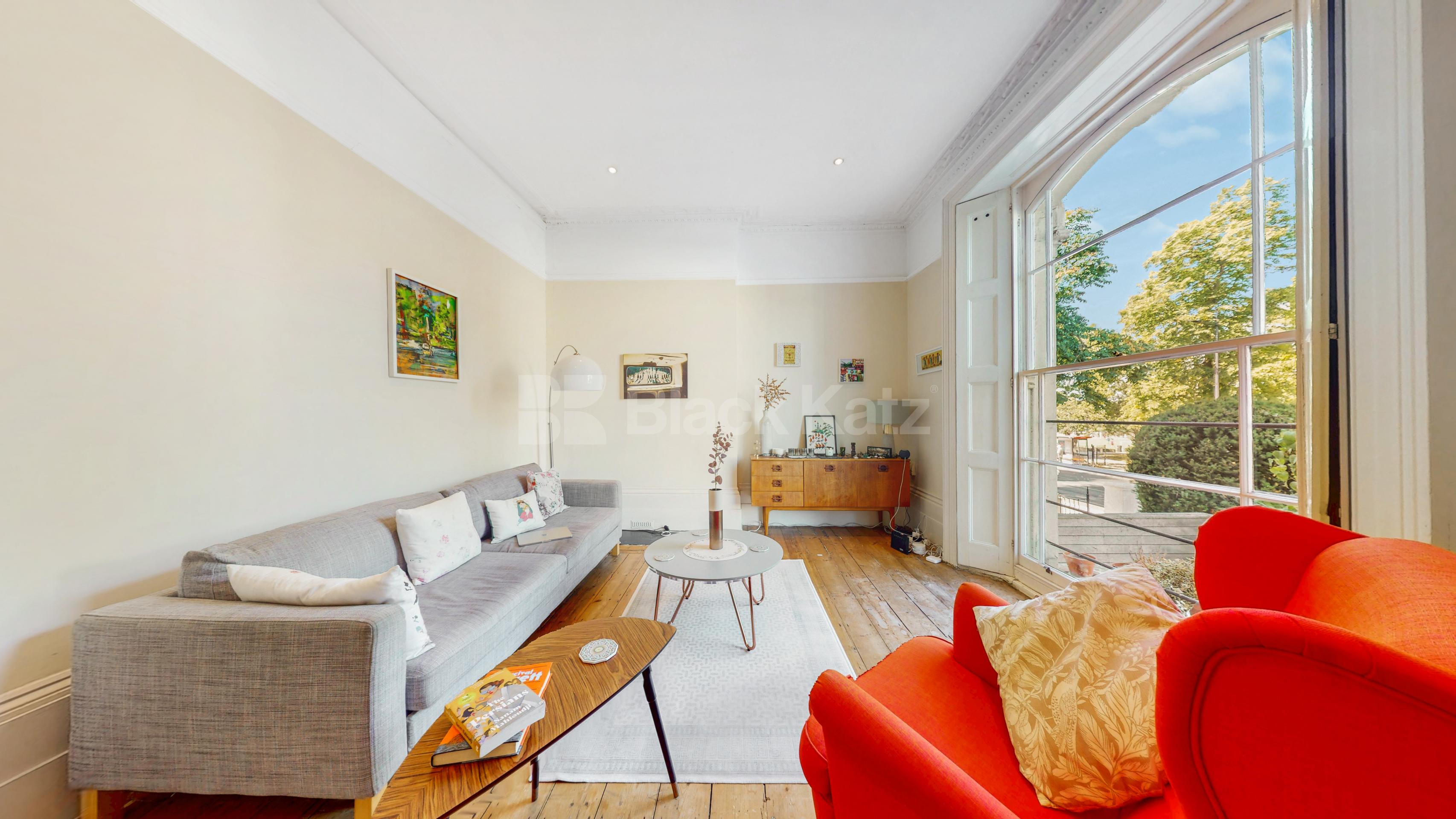 Stunning one bed set within a period house with high ceilings & wood floors! Camden Road, Camden NW1