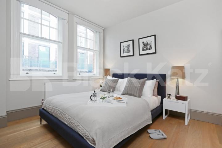 			LUXURY 2 BED IN FITZROVIA!, 2 Bedroom, 1 bath, 1 reception Flat			 Goodge Street, FITZROVIA