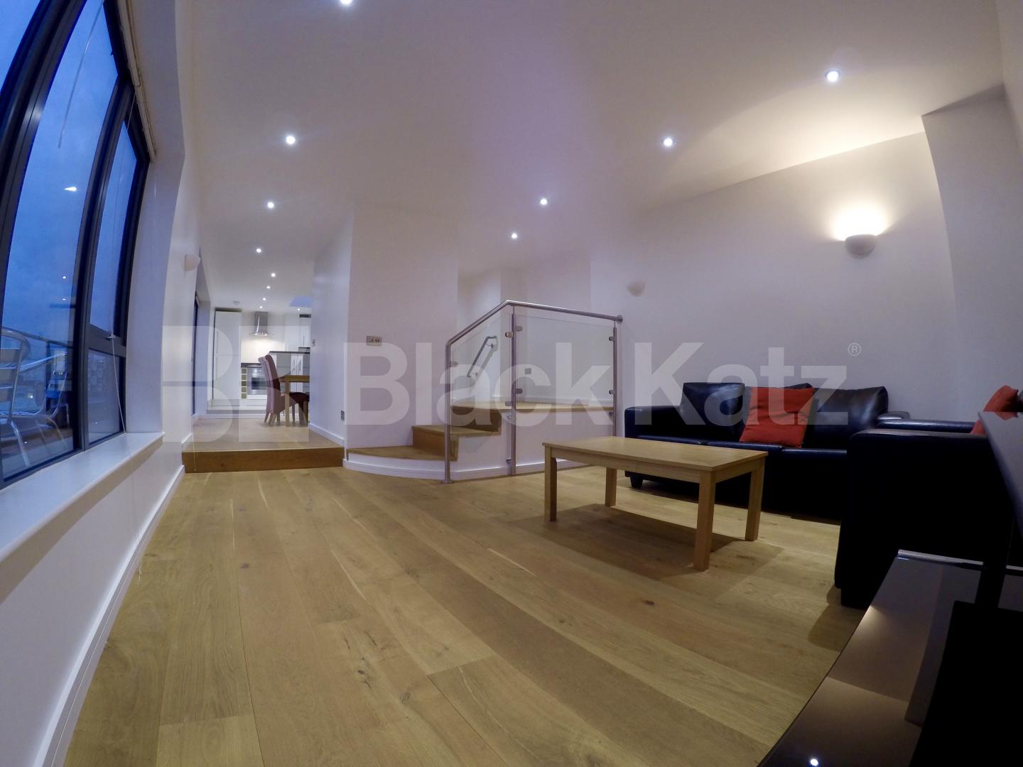 			LET, 3 Bedroom, 1 bath, 1 reception Penthouse			 Webber Street., Waterloo/Southwark.