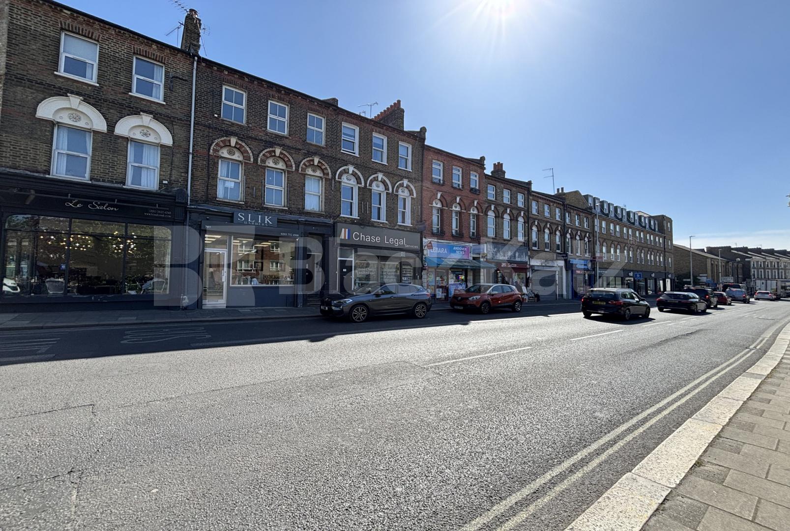 Arranged over three floors, two bathrooms & 1100 Sq.Ft.   Wandsworth Road, Clapham